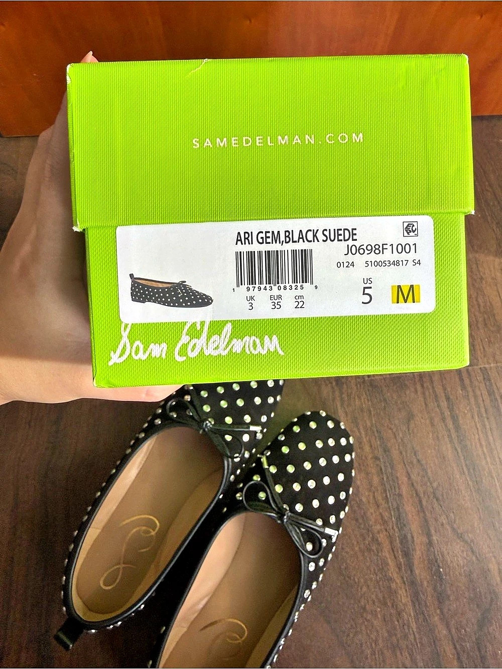 Sam Edelman Suede Flats size US 5 M - Picture 6 of 6
